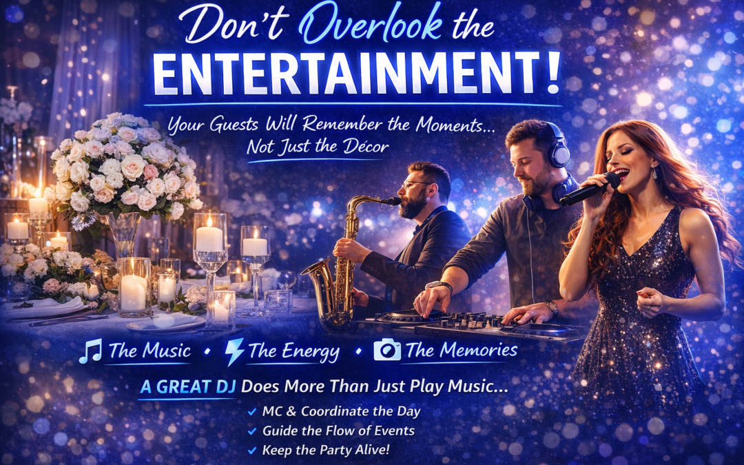 Wedding Entertainment Is Often Overlooked… But It’s What Your Guests Remember Most