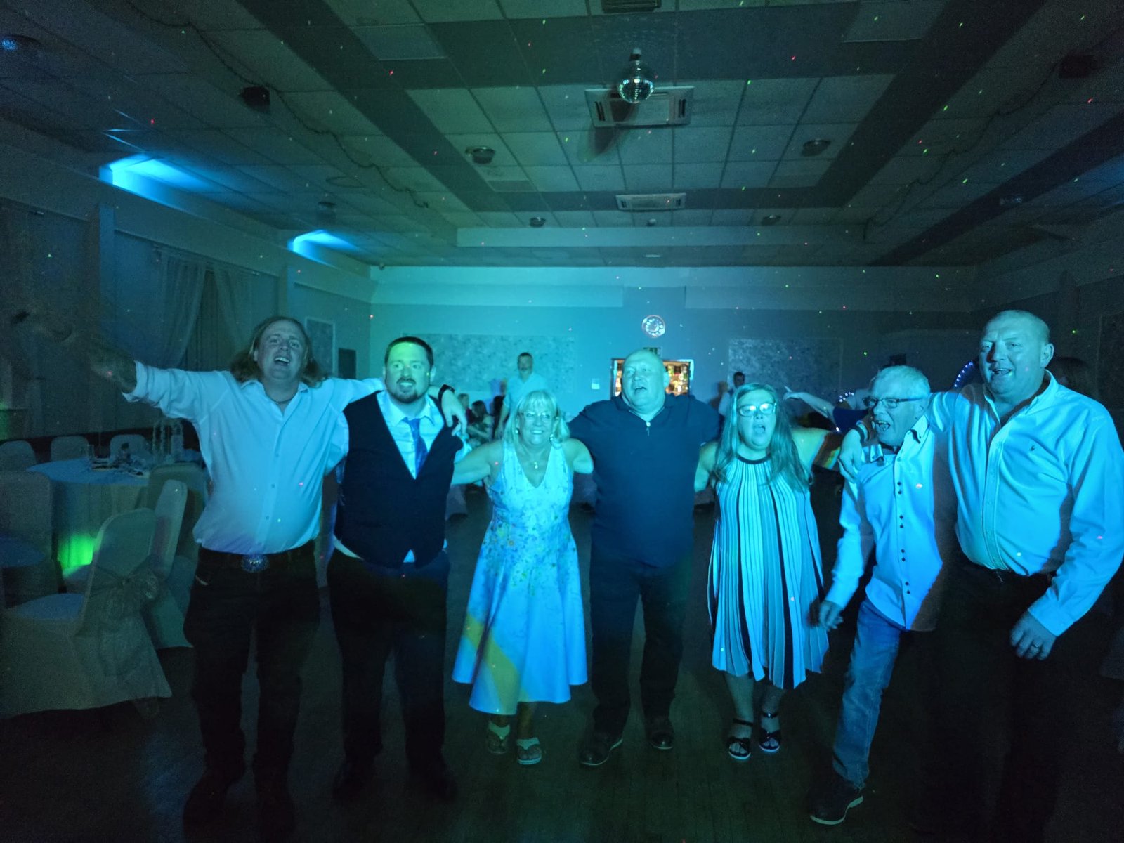 Dave and Wedding Guests